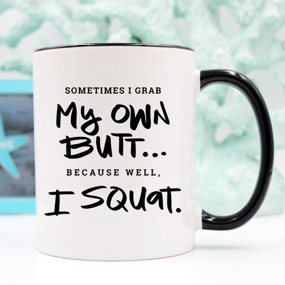 Gym Teacher Coffee Mug, Sometimes I Grab My Own